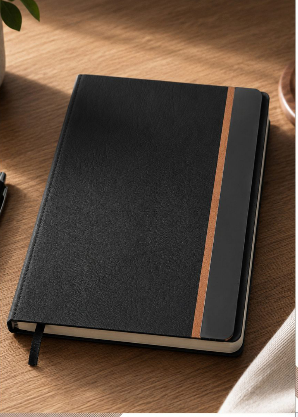 V-796 Minimalist Soft-Touch Executive Notebook